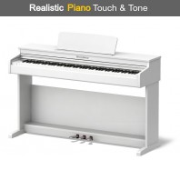 Broadway BW1 White 88 Note Weighted Arranger Home Piano